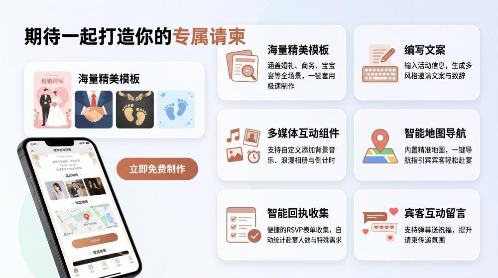 ins风生日邀请函制作｜简约高级不踩雷，小白也能5分钟搞定